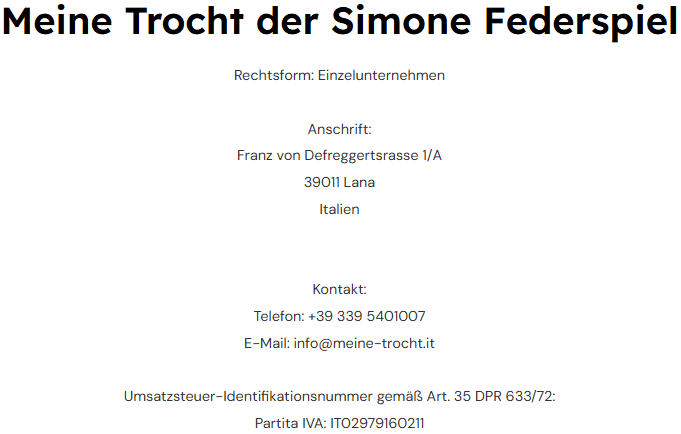impressum